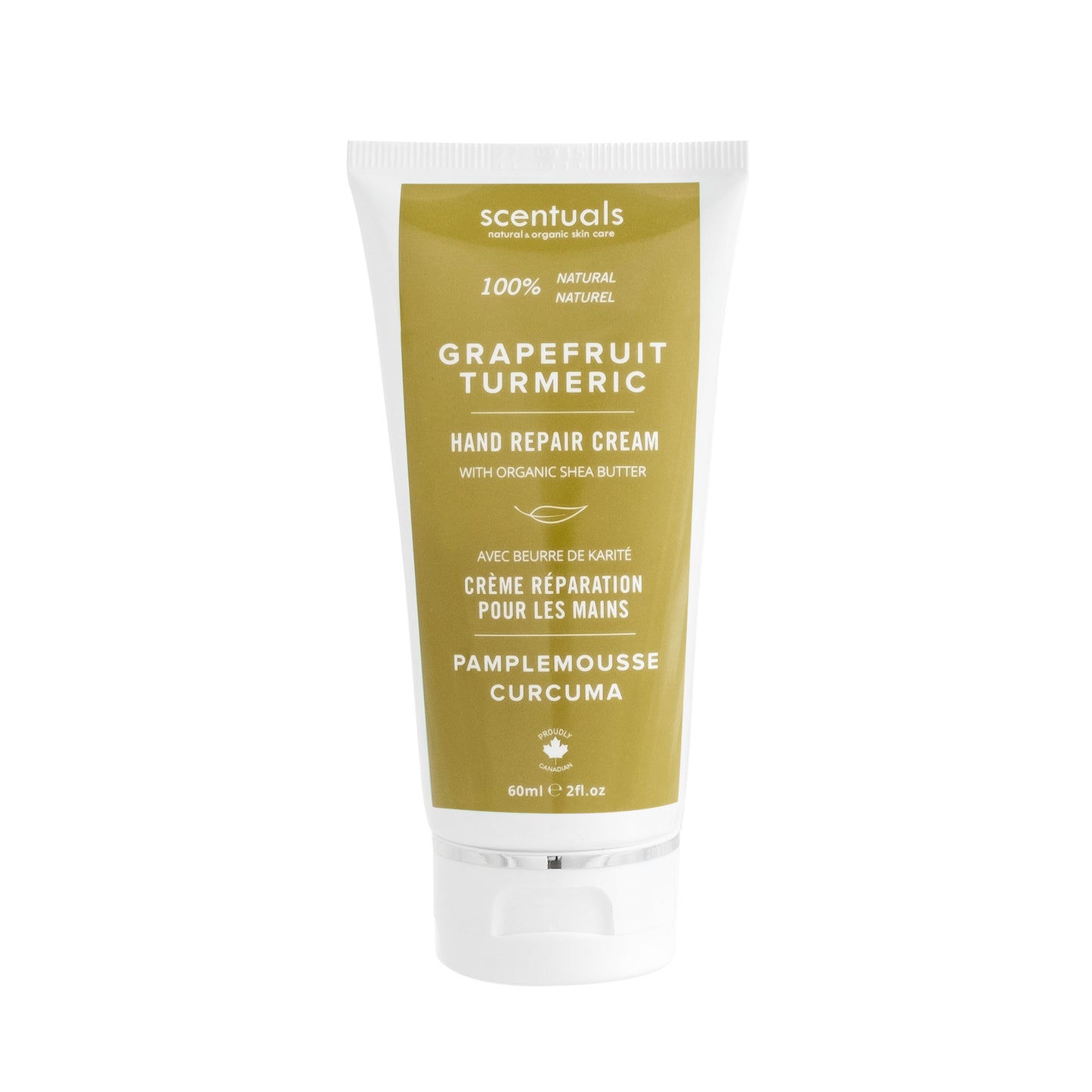 Grapefruit Turmeric Hand Repair Cream 60ml Travel Size