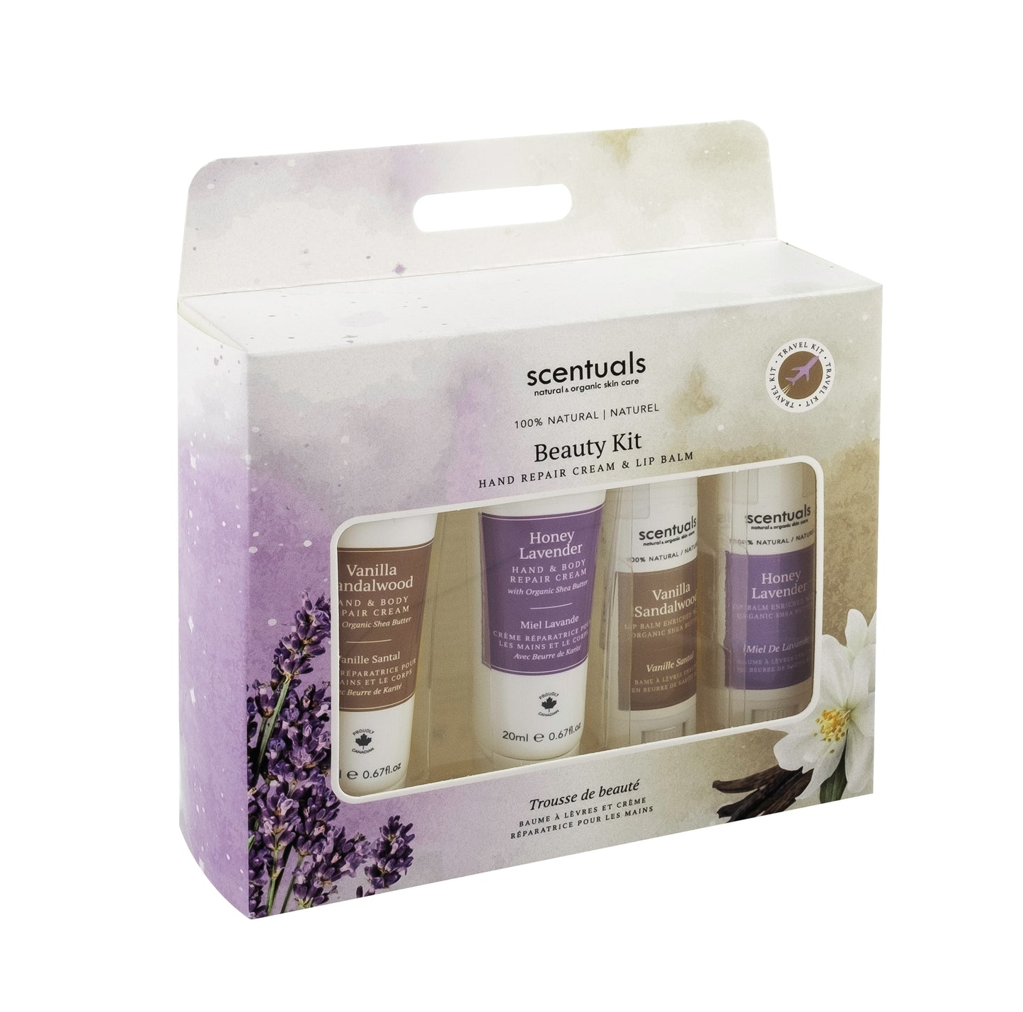 Beauty Kit Gift Set (Vanilla Sandalwood & Honey Lavender)