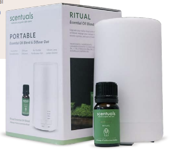 Portable Ritual  Essential Oil Blend & Diffuser Duo